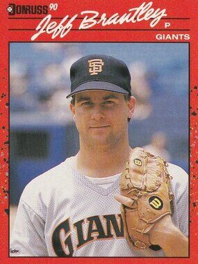 Jeff Brantley - Donruss 90 Baseball Card